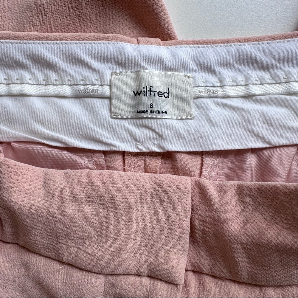 Wilfred Aritzia The Effortless Pant Cropped size 8 - Picture 7 of 7
